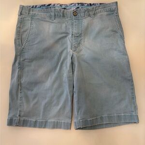 Tommy Bahama Sky Blue Flat Front Shorts